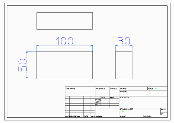 Creo Elements/Direct Modeling Express での DXF 出力 | Youki na Blog